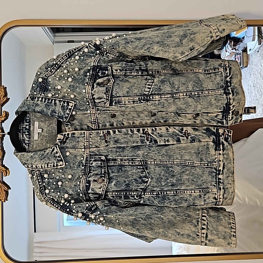 Bejeweled Denim Jacket